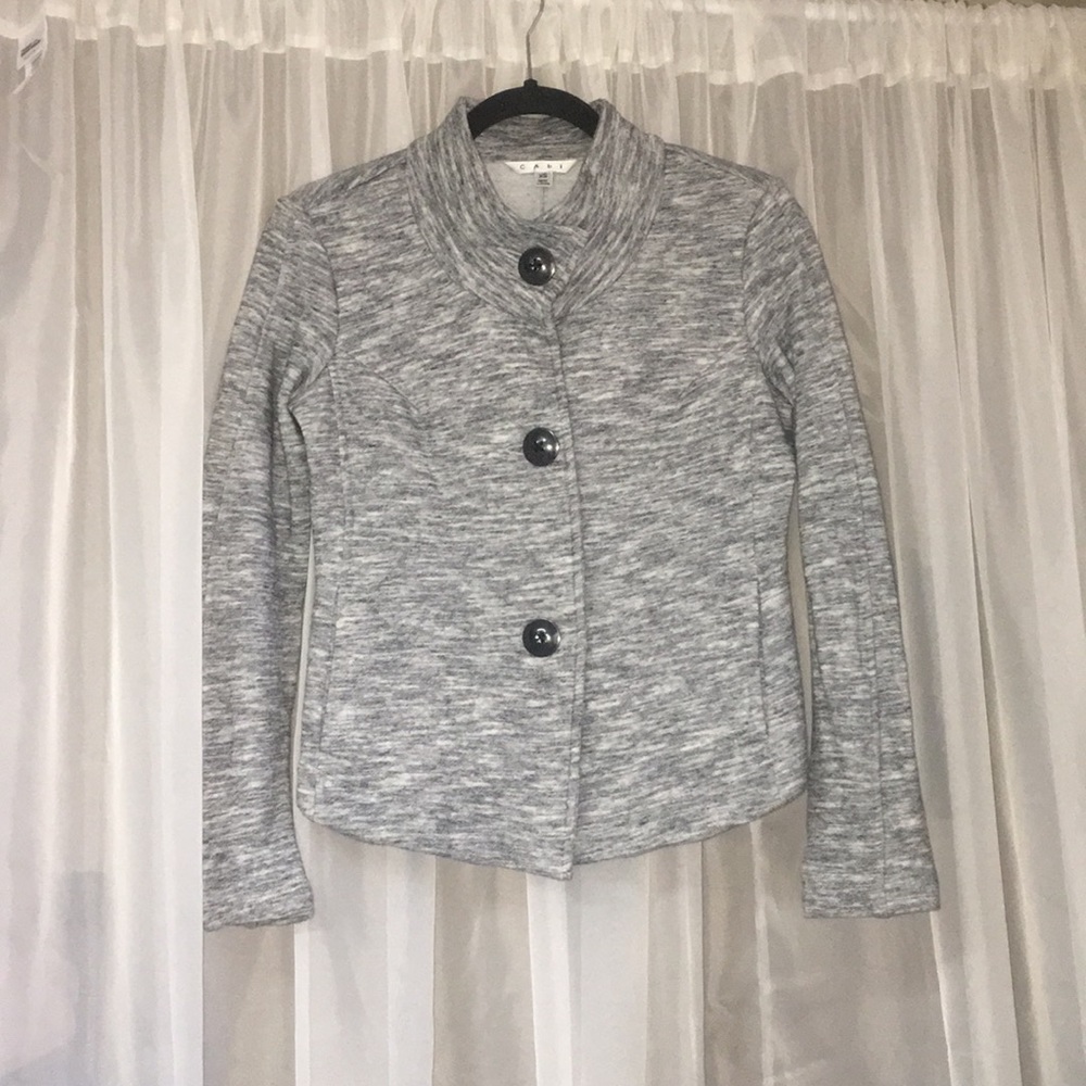 Heathered Grey CAbi Jacket